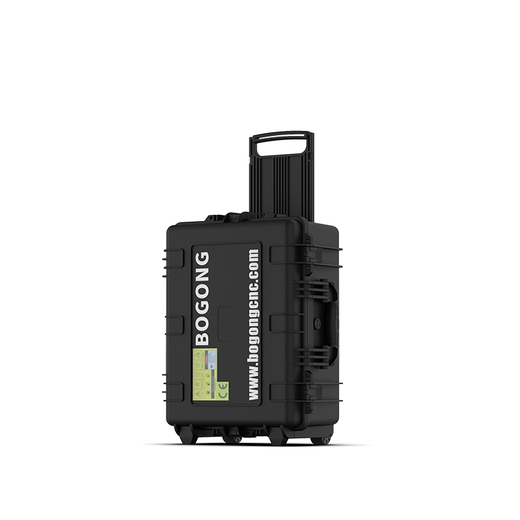 Trolley case laser cleaning machine